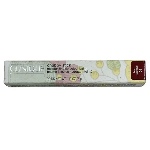 Clinique Chubby Stick‎ Lip Colour Balm 30 Broadest Berry 0.1 oz - Picture 2 of 7